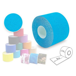 Tape Κινησιοθεραπείας 5m x 5cm Blue Kinesiology Tape